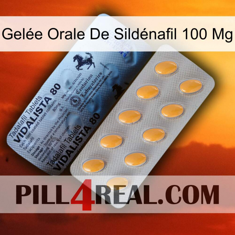 Gelée Orale De Sildénafil 100 Mg 44